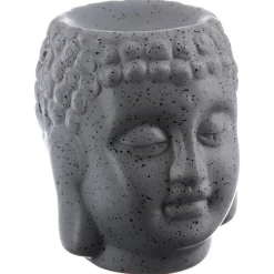 Atmosphera Créateur D'Intérieur Brûle - parfum Bouddha en céramique H11 - Gris- Atmosphera* Bougie Et Senteur