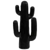 Atmosphera Créateur D'Intérieur Cactus déco Rodrigo H38cm noir - Atmosphera* Statue Décorative