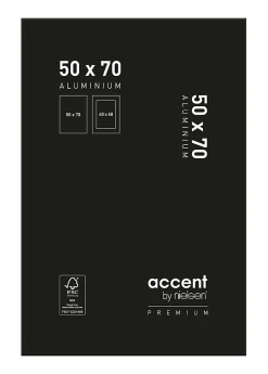 Nielsen Cadre Accent Premium noyer l.50 x H.70 cm