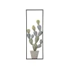 Mauro Ferretti Cadre en métal Cactus 31x2.5x90 cm* Objet Décoratif Mural