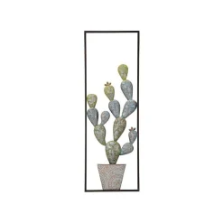 Mauro Ferretti Cadre en métal Cactus 31x2.5x90 cm* Objet Décoratif Mural