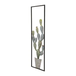 Mauro Ferretti Cadre en métal Cactus 31x2.5x90 cm* Objet Décoratif Mural