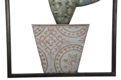 Mauro Ferretti Cadre en métal Cactus 31x2.5x90 cm* Objet Décoratif Mural