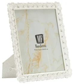 Clearance Mauro Ferretti Cadre en résine argentée 25,3x1,8x30,5 cm (mesure interne 20x25 cm)