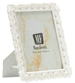 Mauro Ferretti Cadre en résine argentée 20x1,8x25,3 cm (mesure intérieure 15x20 cm)