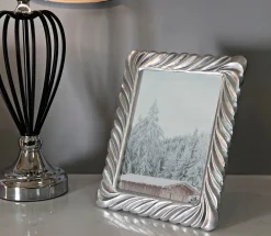 Best Mauro Ferretti Cadre en résine argentée 21,3x1,5x26,3 cm (mesure intérieure 15x20 cm)
