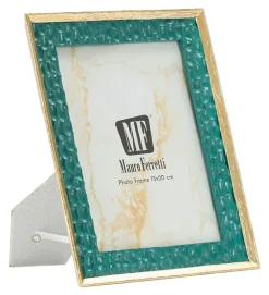 Mauro Ferretti Cadre en résine verte 20,3x2x25,3 cm (mesure intérieure 15x20 cm)