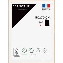 Best Ceanothe Cadre Newton blanc l.50 x H.70 cm