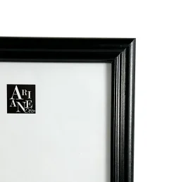 Ariane Cadre photo 30 x 40 cm moulure en MDF noir, Pomona - Cadre décoratif moderne* Cadre 30 X 40 Cm - A3