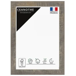 Ceanothe Cadre photo alizée brun 10x15 cm Fabriqué en France* Cadre 13 X 18 Cm|Cadre