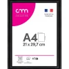 Discount CM Creation Cadre photo Bella noir mat l.25 x H.34 cm