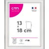 CM Creation Cadre photo Bella blanc mat l.17 x H.22 cm