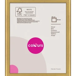 Online Colours Cadre photo doré Méridien l.24 x H.30 cm