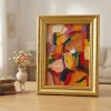 Clearance Colours Cadre photo doré Meridien l.13 x H.18 cm