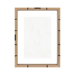 Outlet Ariane Cadre photo double verre effet chêne l.30 x H.40 cm