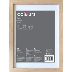 Colours Cadre photo effet chêne Erina l.21 x H.29,7 cm* Cadre 21 X 29,7 Cm - A4|Cadre