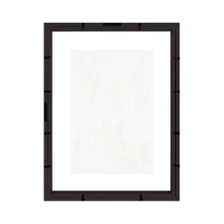 New Ariane Cadre photo en bois noir, double verre 30 x 40 , Duali