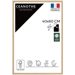 Discount Ceanothe Cadre photo essentiel exposition brut 40x60 cm Fabriqué en France