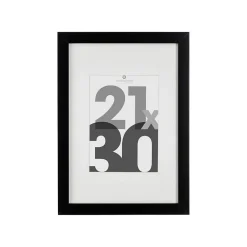 Atmosphera Créateur D'Intérieur Cadre photo Eva - bois et verre - noir - 21x30 cm - Atmosphera* Cadre