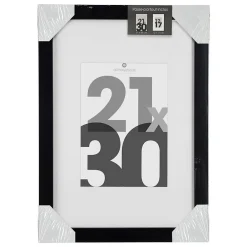 Atmosphera Créateur D'Intérieur Cadre photo Eva - bois et verre - noir - 21x30 cm - Atmosphera* Cadre