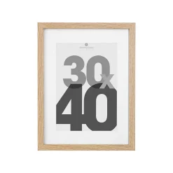 Discount Atmosphera Créateur D'Intérieur Cadre photo Eva - bois et verre - 30x40 cm - Atmosphera