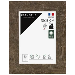 Ceanothe Cadre photo fauve 13x18 cm Fabriqué en France* Cadre 13 X 18 Cm