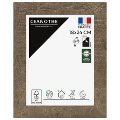 Ceanothe Cadre photo fauve 18x24 cm Fabriqué en France* Cadre 18 X 24 Cm