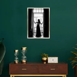 Best Ceanothe Cadre photo julia blanc doré 50x70 cm Fabriqué en France