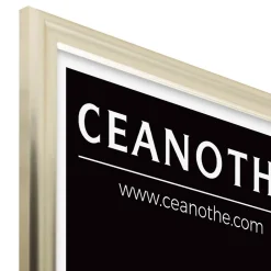 Best Ceanothe Cadre photo julia blanc doré 50x70 cm Fabriqué en France