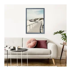 Clearance Ceanothe Cadre photo karma gris bleuté 50x70 cm Fabriqué en France