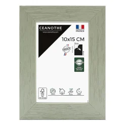 Ceanothe Cadre photo karma tilleul 10x15 cm Fabriqué en France