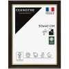 Clearance Ceanothe Cadre photo luna ébène doré 30x40 cm Fabriqué en France