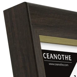 Ceanothe Cadre photo luna ébène doré 10x15 cm Fabriqué en France