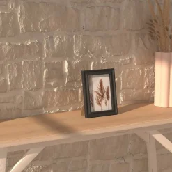 Atmosphera Créateur D'Intérieur Cadre photo Mae en bois 13x18cm noir - Atmosphera