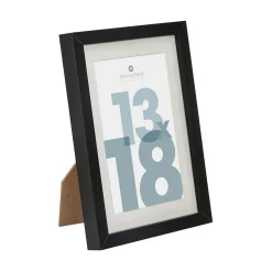 Atmosphera Créateur D'Intérieur Cadre photo Manu - bois et verre - noir - 13x18 cm - Atmosphera* Cadre 13 X 18 Cm|Cadre