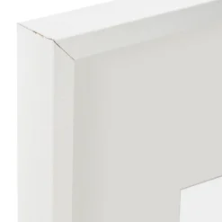 Atmosphera Créateur D'Intérieur Cadre photo Manu - bois et verre - blanc - 21x30 cm - Atmosphera