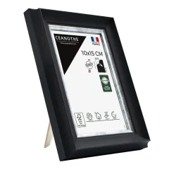 Clearance Ceanothe Cadre photo pandore noir argent 10x15 cm Fabriqué en France