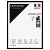 Ceanothe Cadre photo pandore noir argent 60x80 cm Fabriqué en France* Cadre 60 X 80 Cm