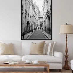 Ceanothe Cadre photo pandore noir argent 60x80 cm Fabriqué en France* Cadre 60 X 80 Cm