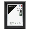 Ceanothe Cadre photo pandore noir argent 13x18 cm Fabriqué en France* Cadre 13 X 18 Cm
