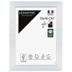 Ceanothe Cadre photo precious acier 13x18 cm Fabriqué en France* Cadre 13 X 18 Cm|Cadre