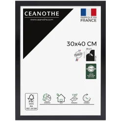 Ceanothe Cadre photo precious carbone 30x40 cm Fabriqué en France* Cadre 30 X 40 Cm - A3|Cadre