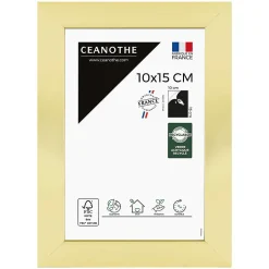 Ceanothe Cadre photo precious doré 10x15 cm Fabriqué en France* Cadre 10 X 15 Cm