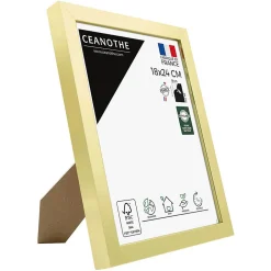 Ceanothe Cadre photo precious doré 18x24 cm Fabriqué en France* Cadre 18 X 24 Cm|Cadre