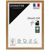 Discount Ceanothe Cadre photo precious noyer 30x40 cm Fabriqué en France