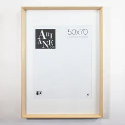 Ariane Cadre photo Roma style nature contemporain chêne l.50xH.70cm* Cadre 50 X 70 Cm