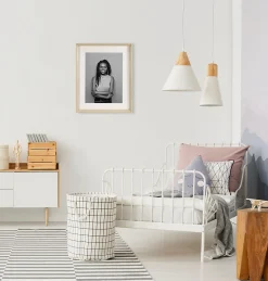 Online Ariane Cadre photo Roma style nature contemporain chêne l.40xH.50cm