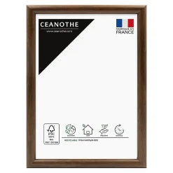 Online Ceanothe Cadre photo shelter ébène 10x15 cm Fabriqué en France