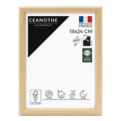 Ceanothe Cadre photo shelter brut 18x24 cm Fabriqué en France* Cadre 18 X 24 Cm