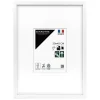 Ceanothe Cadre photo wild blanc 30x40 cm avec passe-partout 15x20 cm Fabriqué en France* Cadre 30 X 40 Cm - A3|Cadre